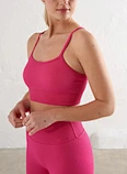 ribbed sports bra